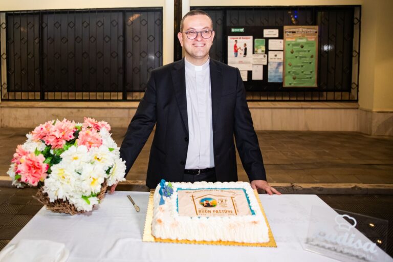 La torta del 50° dalla fondazione della Chiesa Buon Pastore – Chiesa Buon Pastore, Bari, 29 settembre 2026